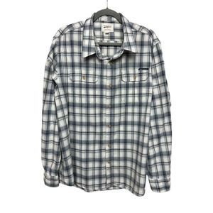 Field &‎ Stream Men's XL Shirt Long Sleeve Flannel Plaid Button Down Work Casual